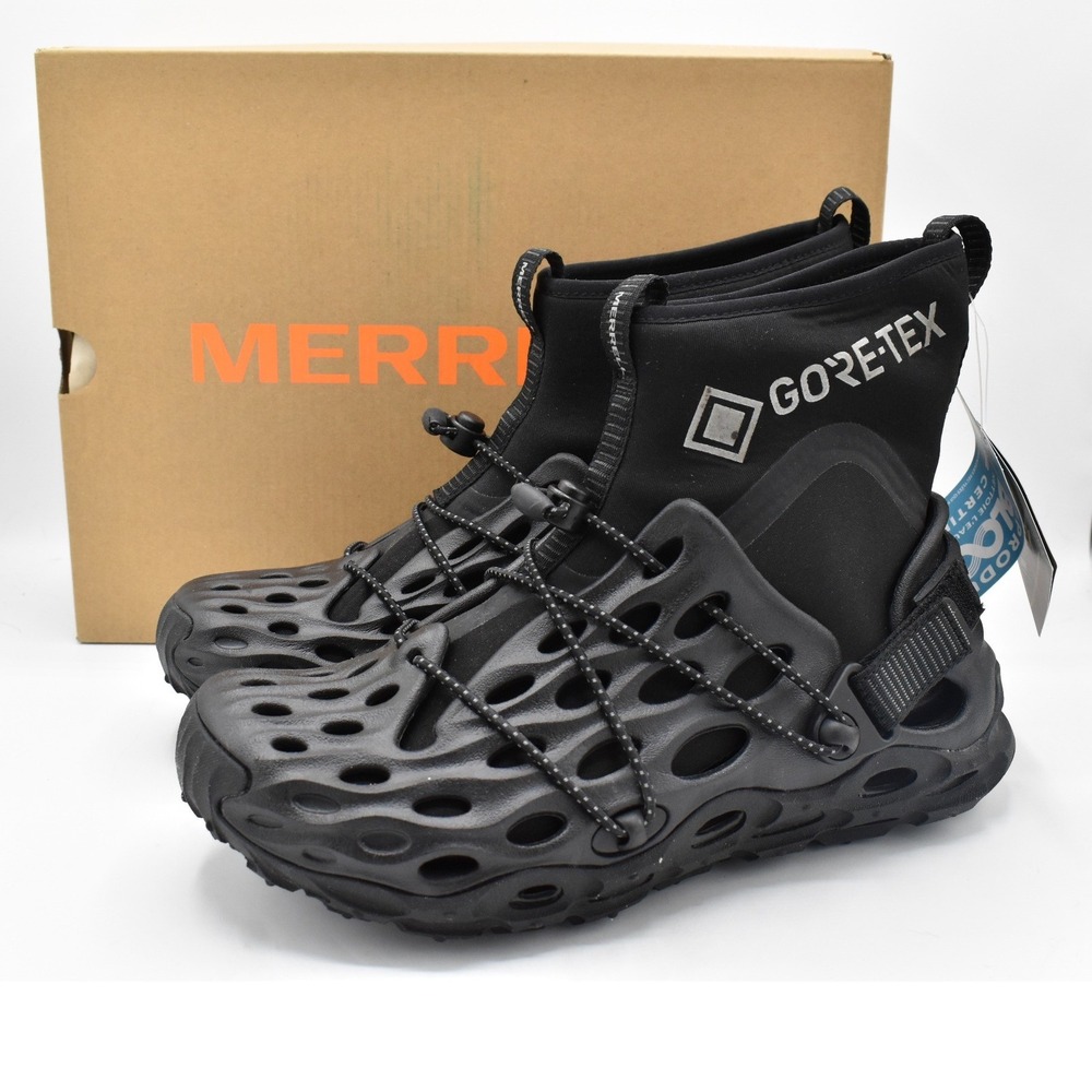 Merrell Hydro Moc AT Neo GTX 1TRL Womens 7 Black New Waterproof Boots Shoes